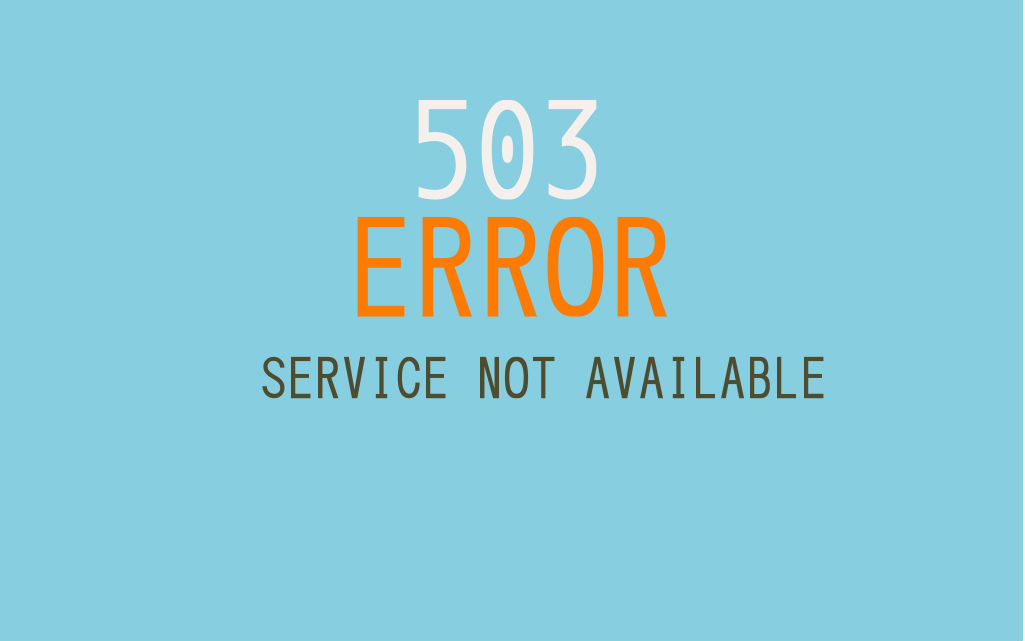 solución error 503